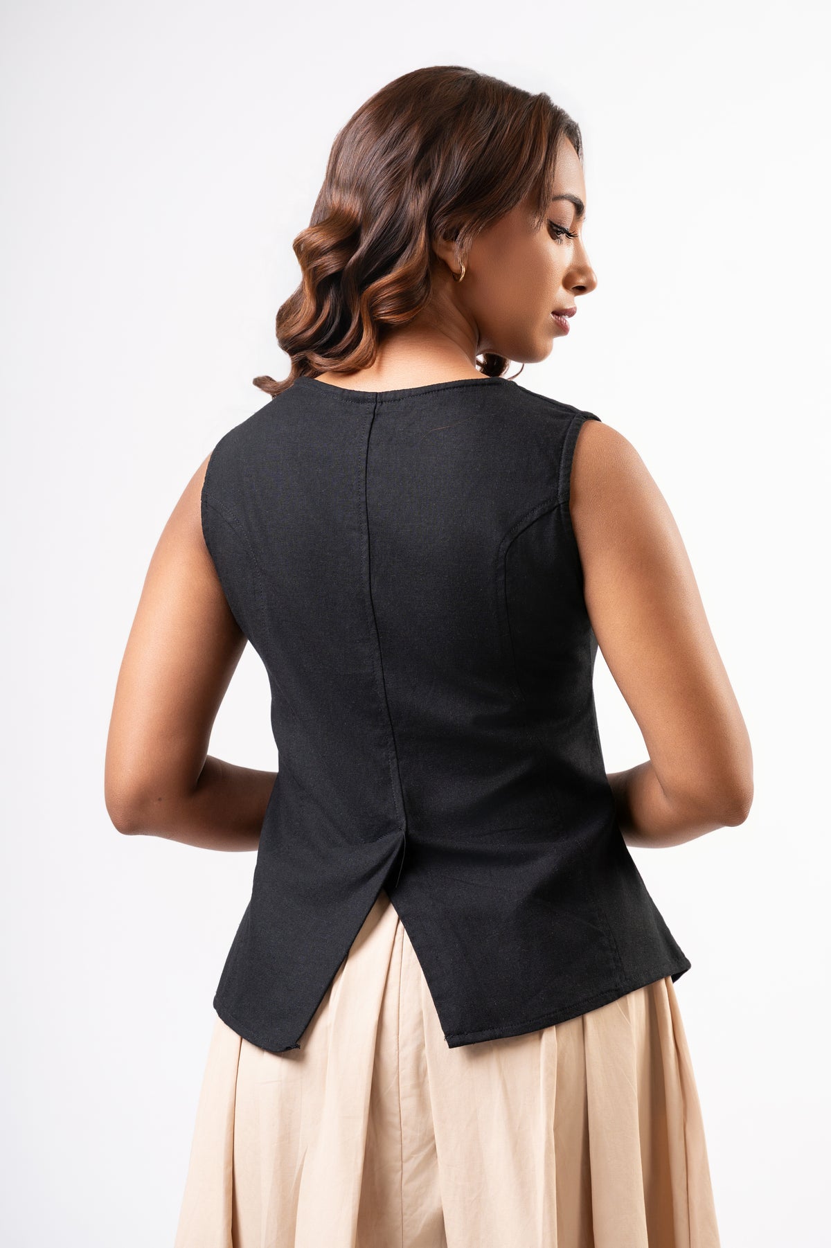 Livia Waistcoast - Black