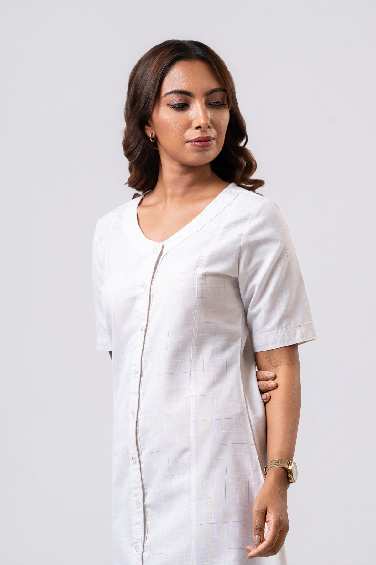 Elara Dress - Off White