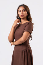 Alina Dress - Brown