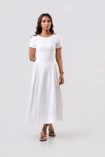 Alina Dress - White