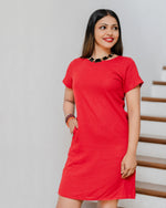 Shift Linen Dress