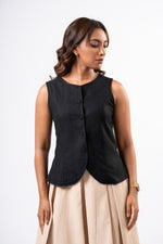 Livia Waistcoast - Black