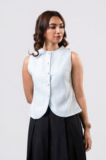 Livia Waistcoast - Light Blue