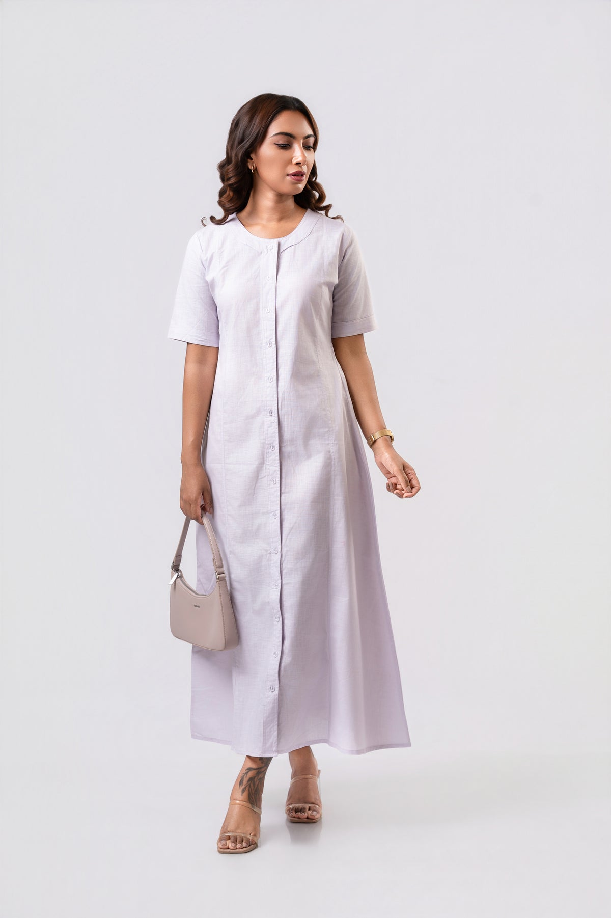 Elara Dress - Purple