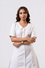 Elara Dress - Off White