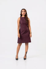 Noelle Dress - Maroon