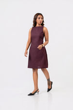 Noelle Dress - Maroon