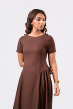 Alina Dress - Brown
