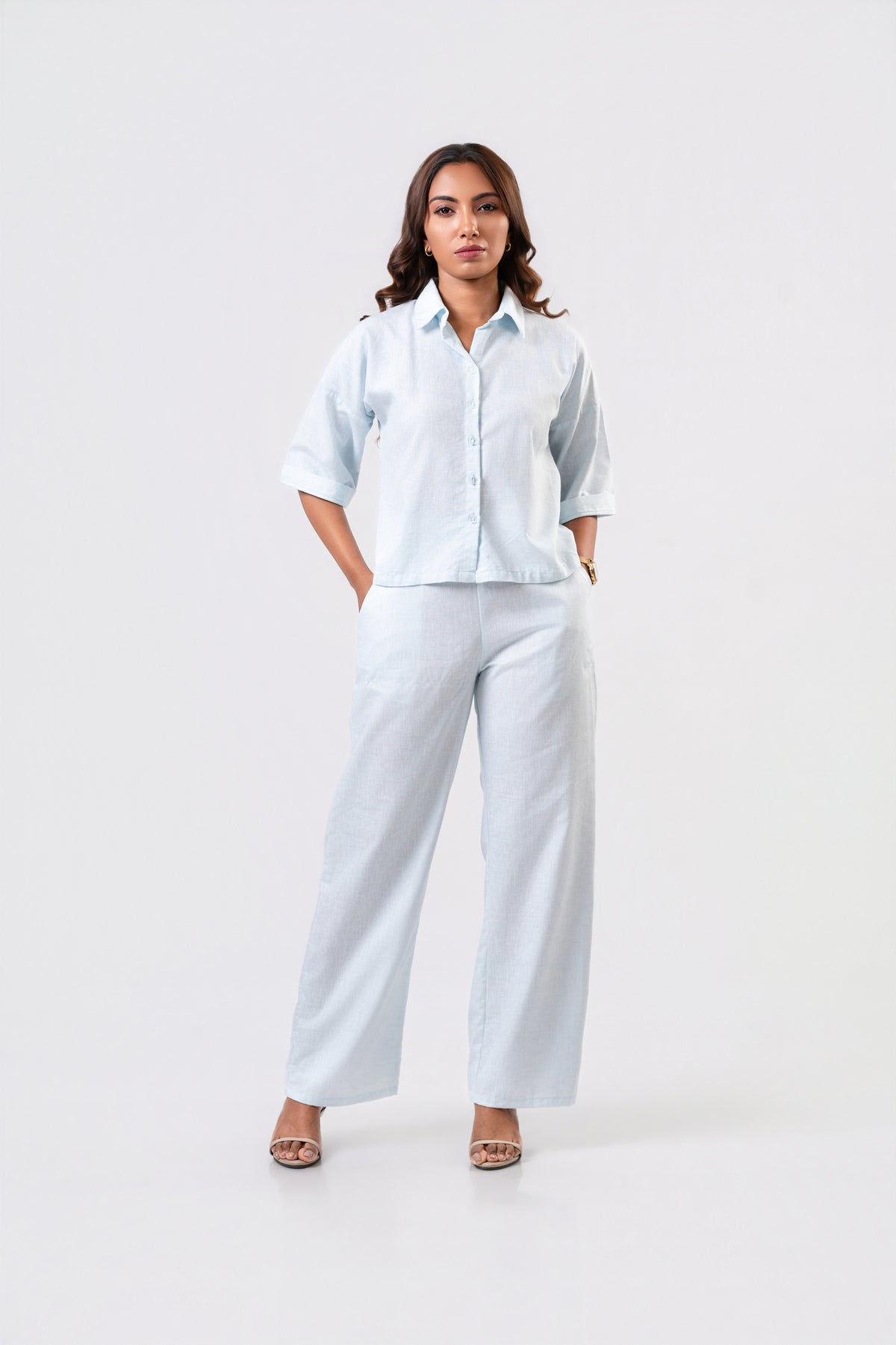 Isla Co-ord set - Light Blue
