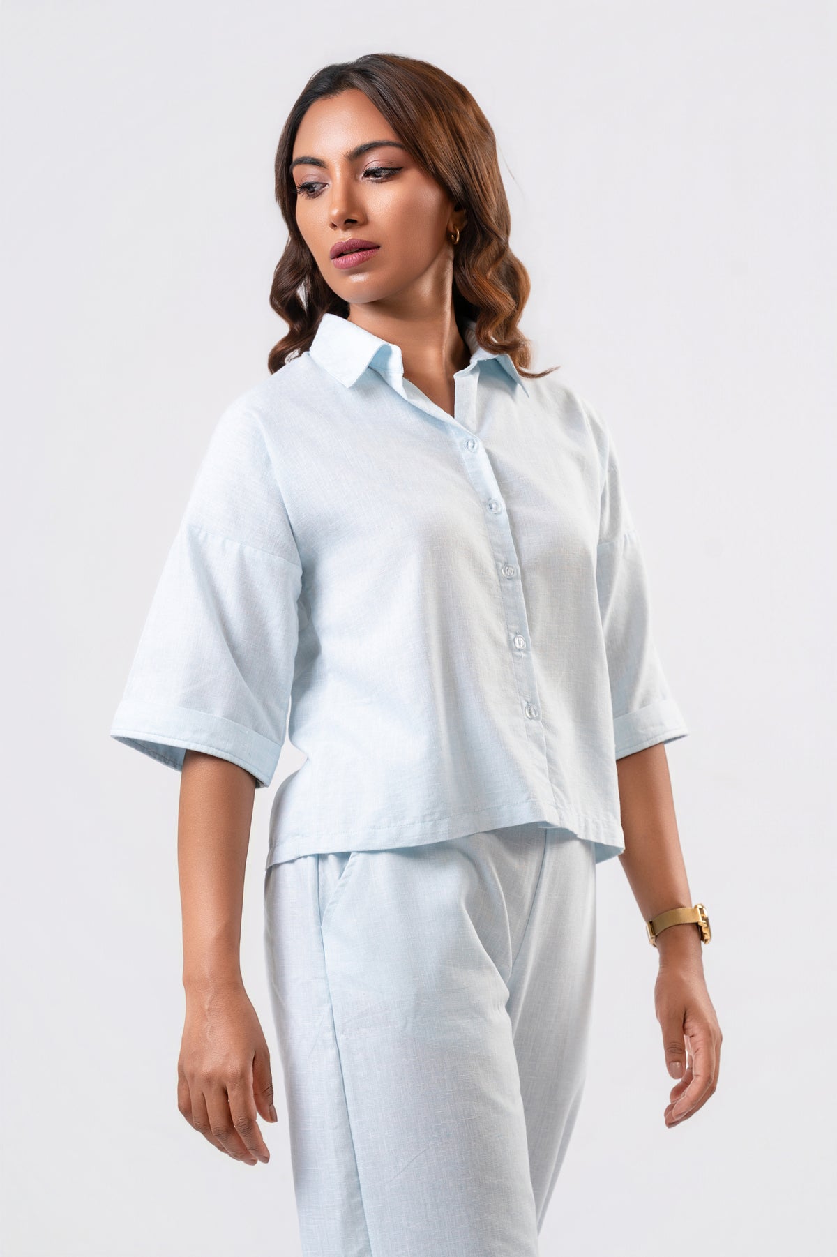 Isla Co-ord set - Light Blue