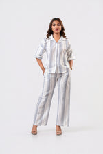 Isla Co-ord set - Blue Stripe