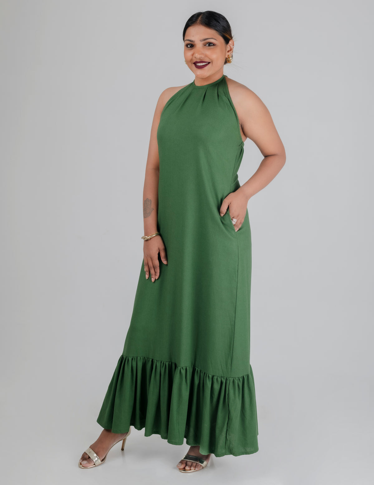 Maxi Linen Dress